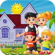 Pretend My Home: Little Town House Makeover Games  Icon