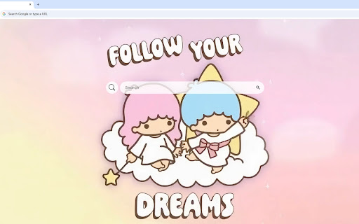Cute Little Twin Stars Live Wallpaper