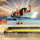 Land & Sea Cargo Service: Ship & Train Simulation 1.0