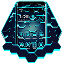 Cool Hexagon Tech Theme 1.1.5 APK Download