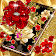 Fonds d'écran Gold Rose Live icon