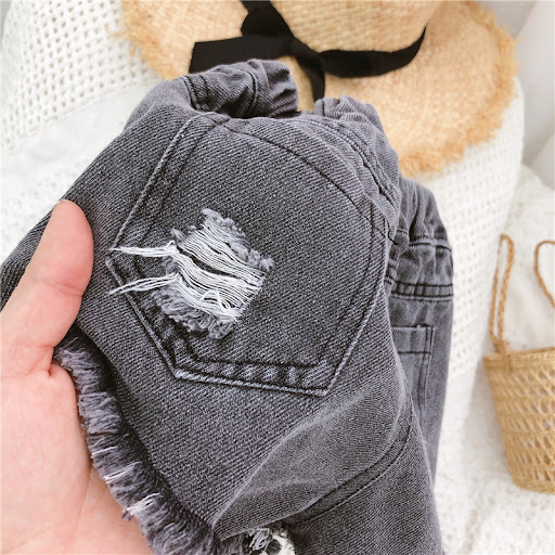 Title 4, Summer Boys and Girls Denim Ripped Shorts, All ...