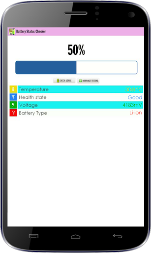 Battery Status Checker