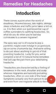 Remedies for Headaches - náhled