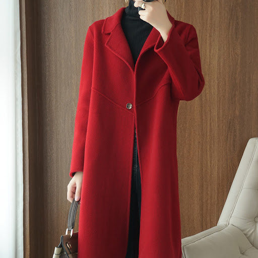Title 6, Premium Double-Sided Wool Coat Experience unmat...