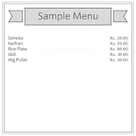 Venkatesh Snacks Center menu 3