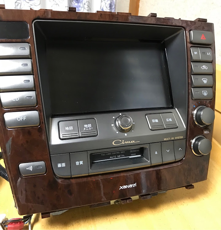 しょうだいさんが投稿したインパネ・33シーマ・シーマ・純正ナビ・純正部品に関するカスタム事例の投稿画像1枚目