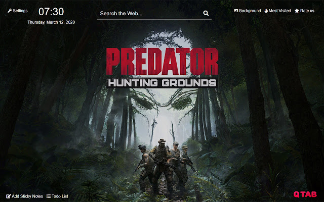 Predator: Hunting Grounds Wallpapers New Tab