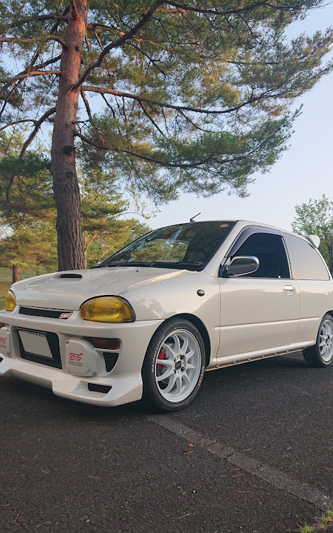 ヴィヴィオRX-RのヴィヴィオRX-R・ワークエモーションZR10・柿本改マフラー・メタモン車高調・７月もよろしくお願いいたしますに関するカスタム事例の投稿画像1枚目