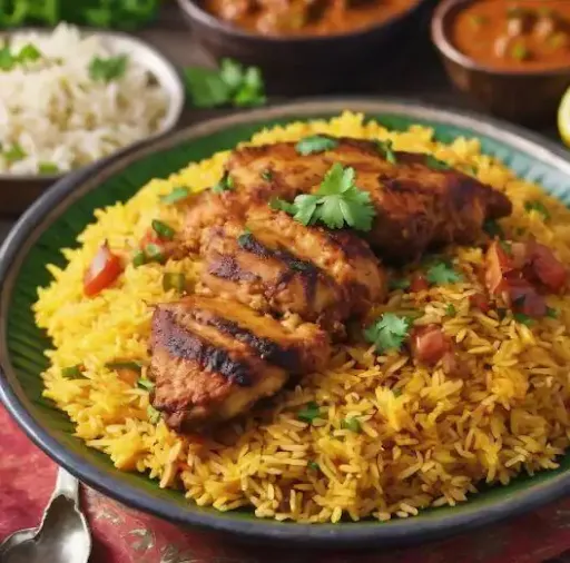 Chicken Seekh Kabab Biryani