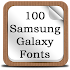 100 SamsungGalaxy Fonts0.3