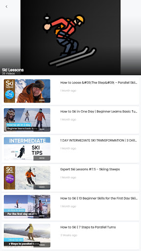 Screenshot Ski Lessons