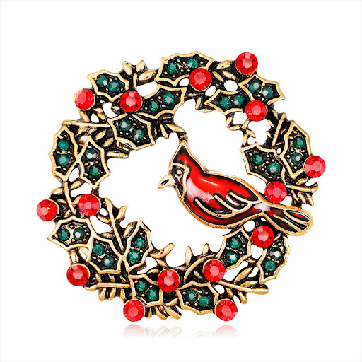 Title 1, Broche oiseau couronne mode européenne et améri...