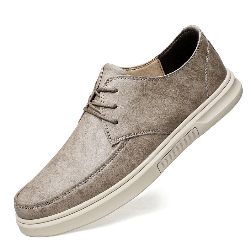 Title 2, Chaussures Décontractées en Cuir pour Homme, Po...