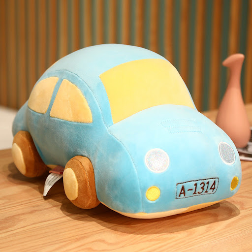 Title 2, Creative Car Plush Toy Bus Doll Cute Pillow Rag...