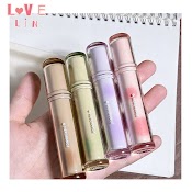 【Lovlein】 Herorange Cream Lip Gloss ~ Son Bóng Tea Fruity Không Phai Dạng Tuýp Tròn Trong Suốt Dành Cho Nữ