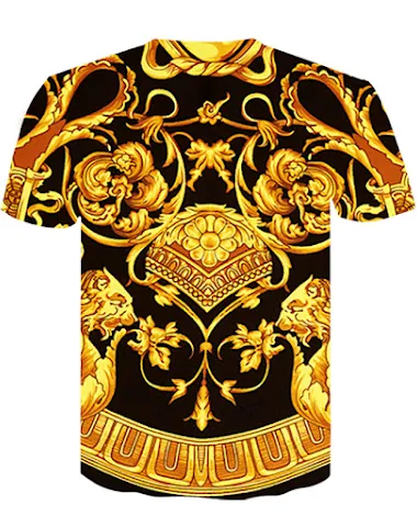 Hip-Hop Style Animal 3d Print Summe - 3