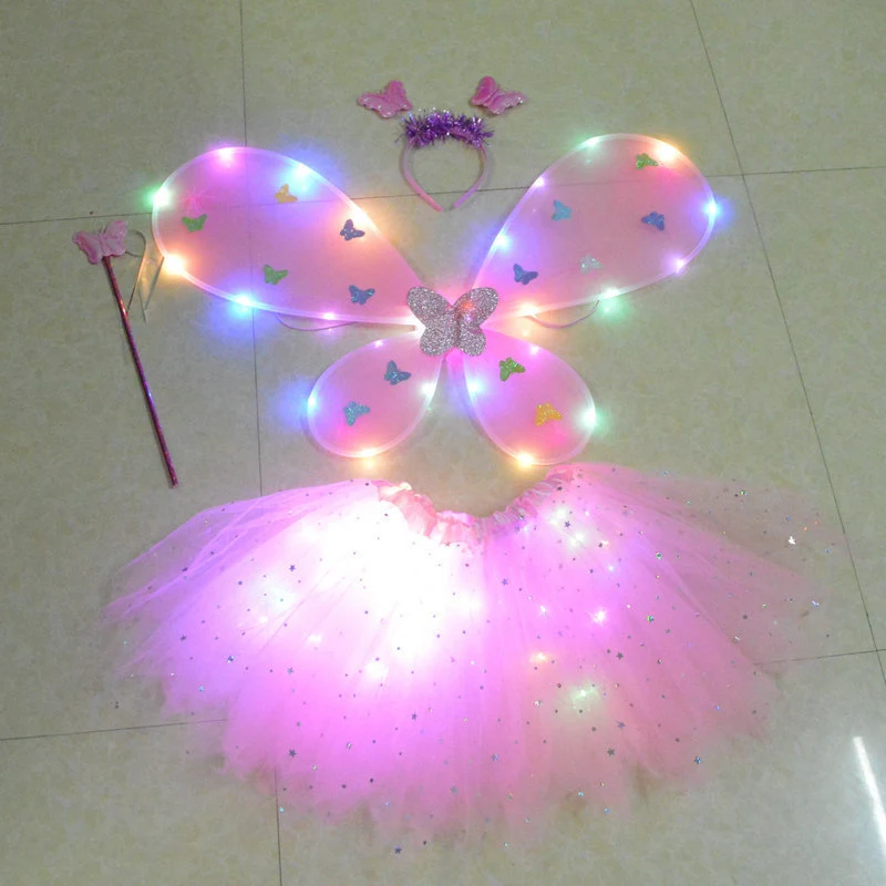 Title 6, Ailes de Papillon Lumineuses Ensemble 3 pièces ...