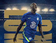 An edited promo picture of Romelu Lukaku, who has returned to Chelsea.