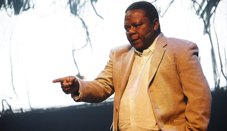 Molefi Monaisa plays Wallet in 'Skeem Saam'.