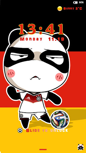 Panda Tom-iDO Lock screen