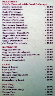 Swadistaa Veg menu 1