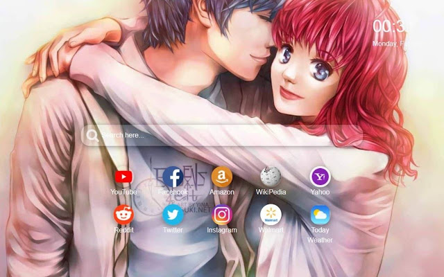 Valentine Day Wallpaper HD New Tab Theme