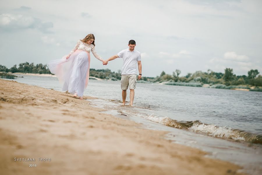 Fotógrafo de bodas Svetlana Troc (svetlanatrots). Foto del 12 de septiembre 2018