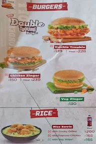 KFC menu 5