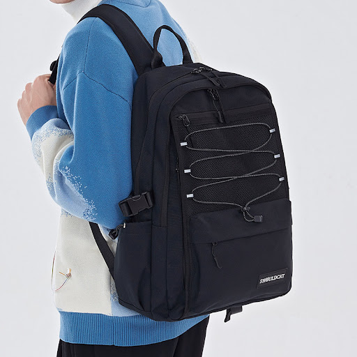 Title 6, Korean Style Solid Color Simple Large Capacity ...
