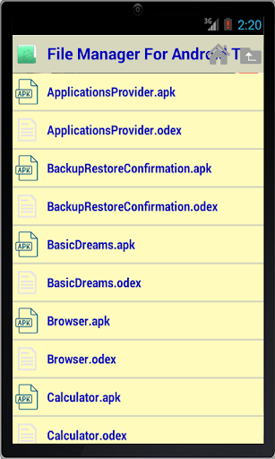 File Manager Android Tablet