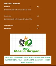 Abc Meal & Biriyani photo 3