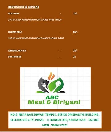 Abc Meal & Biriyani photo 