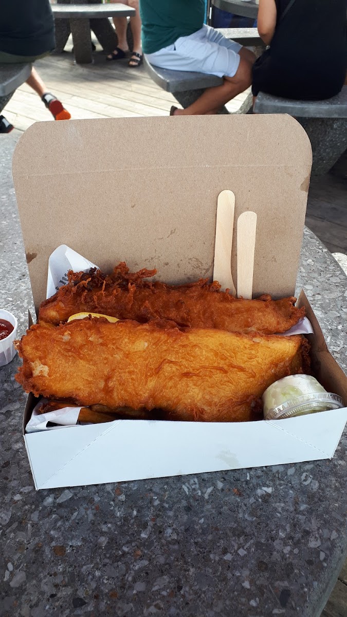 Gluten-Free Fish & Chips at Catch of the Bay Fish & Chips