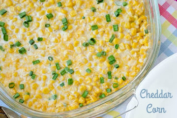 Cheddar Corn Casserole