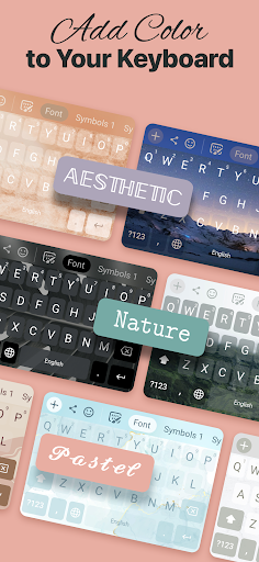 Screenshot Fonts Art: Cute Keyboard Font