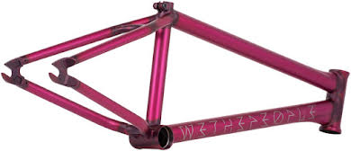 We The People Dan Kruk BattleShip BMX Frame -  20.5" TT, Matte Translucent Berry Blast alternate image 6