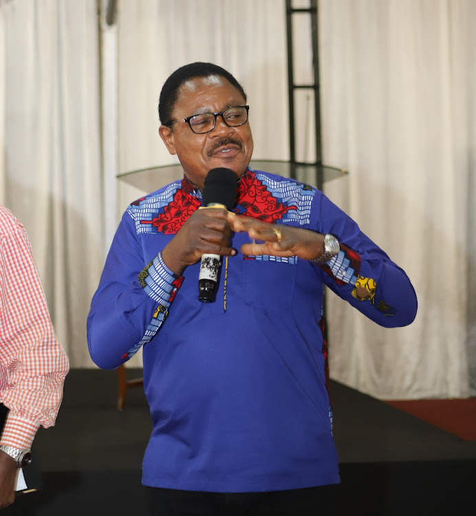 University Education Principal Secretary Simon Nabukwesi speaks during a conference with vice chancellors in Mombasa on September 22, 2022.