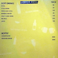 Calcutta Cafe menu 1