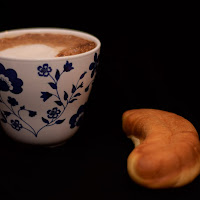 Cappuccio e brioche di 