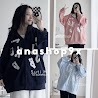 Áo Khoác Nỉ Form Rộng Họa Tiết Chữ Club Trẻ Trung [Freeship] Áo Hoodie Thiết Kế Khóa Kéo Vải Nỉ Cotton Dày Dặn Anashop9X