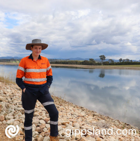 Wakeboarder and water sports enthusiast to East Gippsland traineeship, Abby Matthews