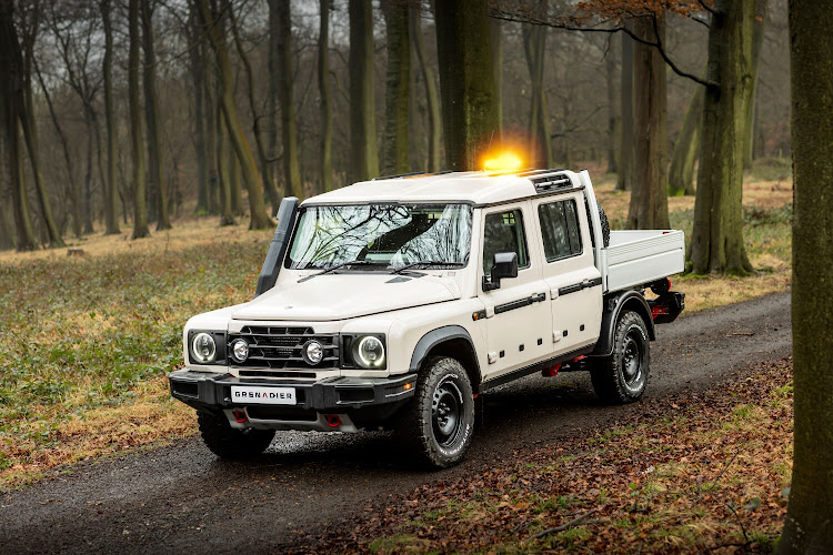 The Grenadier Quartermaster Chassis Cab is targeted at specialist conversion companies and commercial body builders.