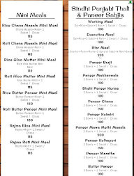 Annapurna Meals menu 2