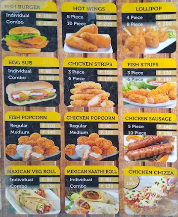 Kakaa-T- Cafe menu 