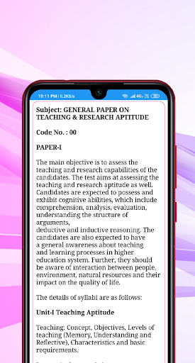 NTA UGC NET / JRF and SET or SLET Syllabus 2019