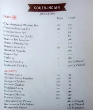 Vasista's Srilakshmi menu 7