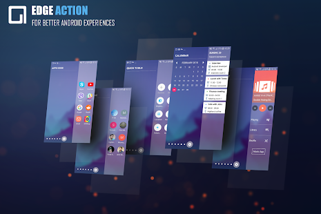 Sidebar, Edge Screen, S8 Launcher, Edge Action Pro 1.1.0 APK + Mod (المال غير محدود / طليعة) إلى عن على ذكري المظهر