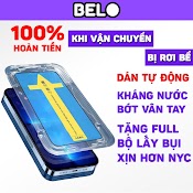 Kính Cường Lực Iphone Dán Tự Động Full Man 6/6Plus/6Splus/7/8/7Plus/8Plus/X/Xs/Xsmax/11/12/13/Pro/Promax Belo - [Clg]