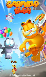 Garfield Rush Apk Mod moedas infinita